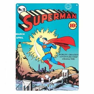 Cartel de lata - Superman - No.15