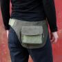 Hip Bag - Nico - Corduroy green light-dark - Bumbag - Belly bag