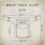 Gürteltasche - Cliff - Muster 02 - Bauchtasche - Hüfttasche