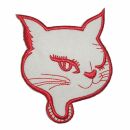 Patch - Ombrellamento testa di gatto - rosso-bianco - Patch