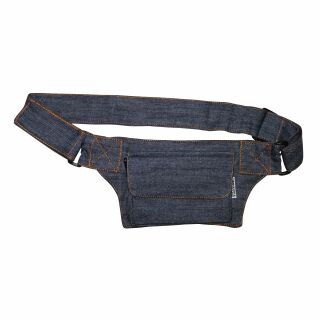 Riñonera - Brian - jeans azul - Cinturón con bolsa - Cangurera