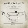 Borsa cintura - Keith - Modello 01 - marsupio - borsa a vita