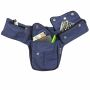 Gürteltasche - Frank - blau - Bauchtasche - Hüfttasche mit mehreren Taschen