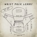 Hip Bag - Lemmy - brown - Bumbag - Belly bag