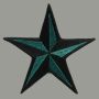 Patch - Nautica Star - nero-verde - Patch