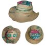 Hat out of Jute - recycled - Single piece