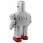 Robot giocattolo - Astro Spaceman - argento - robot di latta - giocattoli da collezione