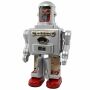 Robot - Robot de hojalata - Astro Spaceman - plateado - Juguete de lata