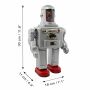 Robot - Tin Toy Robot - Astro Spaceman - silver