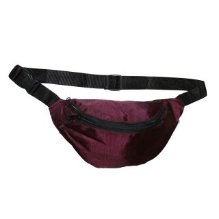 Borsa cintura - Louis - rosso bordeaux - resistente allacqua - marsupio