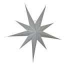 Paper star - Christmas star - 9-pointed star - white...