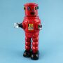 Roboter - Mechanical Roby Robot - rot - Blechroboter