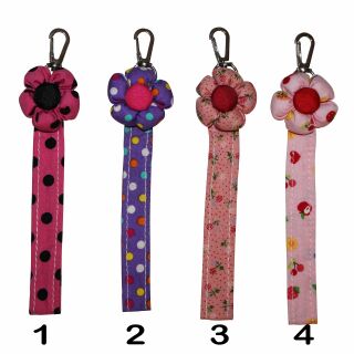 Lanyard - Flower - colourful - short