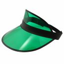 Visor Cap - Retro shield cap - 80s Poker baseball cap green-black