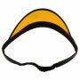 Visor Cap - Retro shield cap - 80s Poker baseball cap orange-black