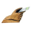 Visitenkartenhalter Hände - Visitenkarten-Hand - 7cm - beige-hellbraun