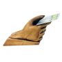 Business card holder - Hands - 7 cm - beige-light brown