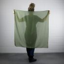 Sciarpa di cotone - verde-cachi - foulard quadrato
