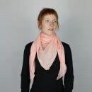Sciarpa di cotone - pink-pink salmon - foulard quadrato