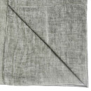 Baumwolltuch - grau - quarzgrau - Melange-Look - quadratisches Tuch