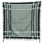 Kufiya - Keffiyeh - negro - verde-menta verde - Pañuelo de Arafat