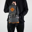 Small backpack - Shoulder bag - grey - Pattern 01