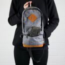 Small backpack - Shoulder bag - tinged with grey - Pattern 02