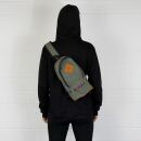 Small backpack - Shoulder bag - green - Pattern 03