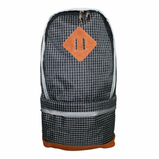 Small backpack - Shoulder bag - black-white chequered - Pattern 05