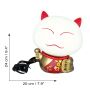 Lámpara de gato de la suerte - oro