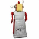 Robot - Chief Robotman - Tin Toy - grey