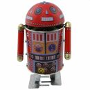 Robot - Robot de hojalata - Caminante - Juguete de lata