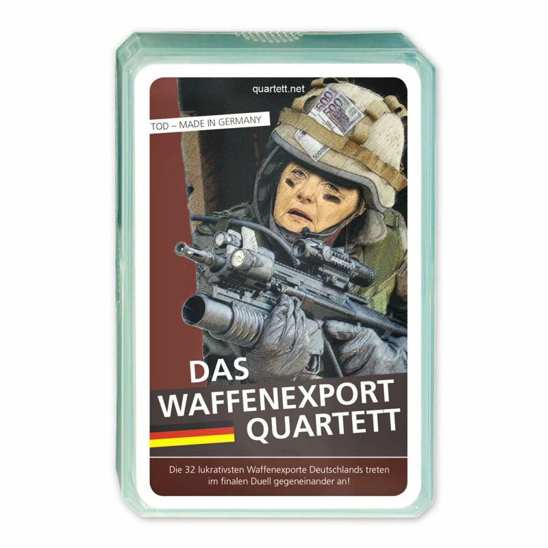 Kartenspiel Quartett Waffenexport 