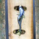 Door handle - Dolphin - Brass