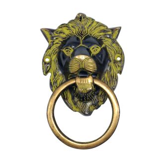 Vorhängeschloss … Löwenkopf Löwen-Kopf … Messing … Indien … vintage … 14cm… 740g 