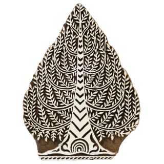 Timbro in legno - albero 02 - 24 cm - Legno