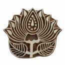 Wooden Stamp - Water Lily - 1,9 inch - Stamp made of wood