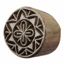 Wooden Stamp - Mandala 07 - 1,3 inch - Stamp made of wood
