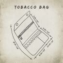 Tobacco pouch - black lace