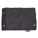 Tobacco pouch - denim - black