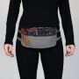 Belt Bag - Serge - Flowers - grey