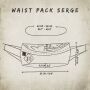 Belt Bag - Serge - Ethnic Look - beige