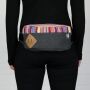 Belt Bag - Serge - Ethnic Look - purple red striped