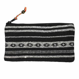 Pencil case made of cotton - 9,4 x 5,1 inch - Pocket - knitting pattern 08