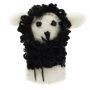 Felt Finger Puppet - Sheep black