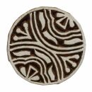 Wooden Stamp - Mandala 09 - 1,3 inch - Stamp made of wood