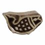 Wooden Stamp - Fish 02 - 1,2 inch - Stamp made of wood