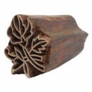 Timbro in legno - fiore 01 - 3 cm - Legno