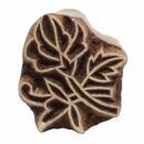 Sello de madera - flor 01 - 3 cm - Madera
