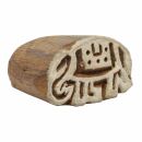 Sello de madera - elefante derecho - 3 cm - Madera
